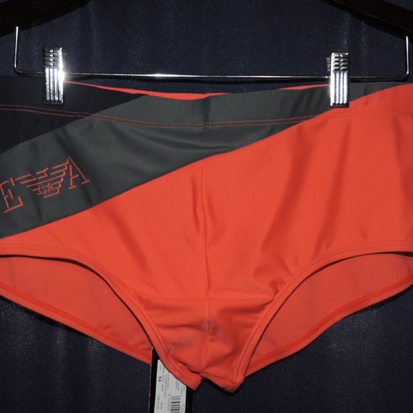 Emporio Armani Parigamba Men's Swimwear - Picture 2 of 7